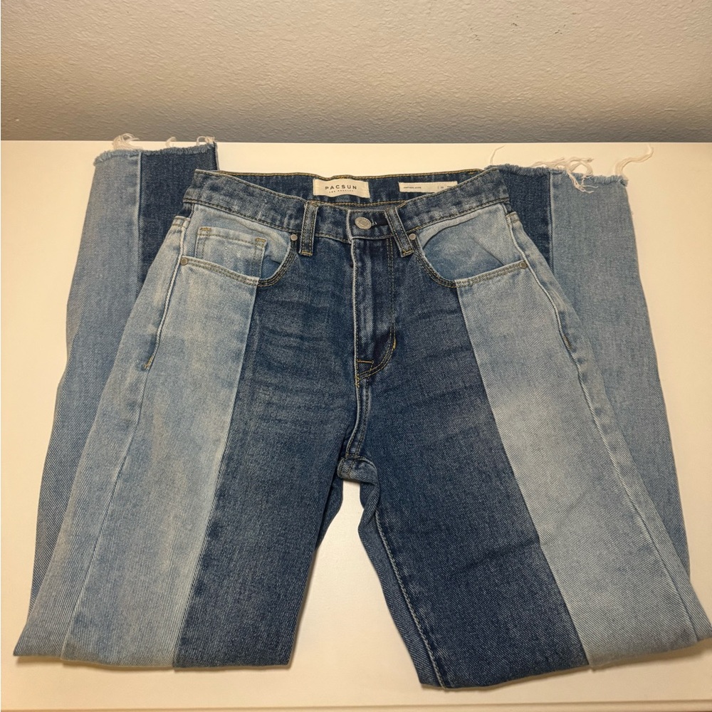 Pacsun Vintage Icon Two Toned Jeans
